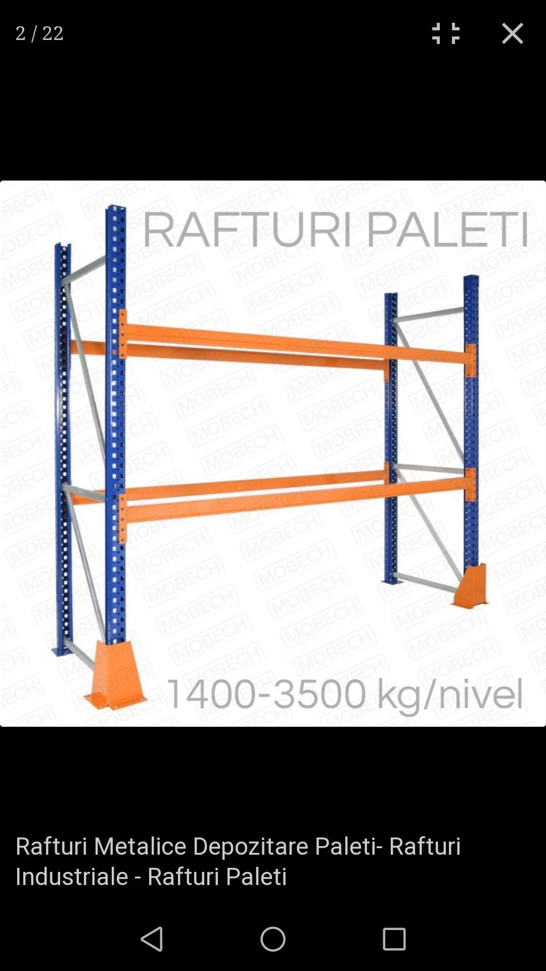 Rafturi metalice 320×54