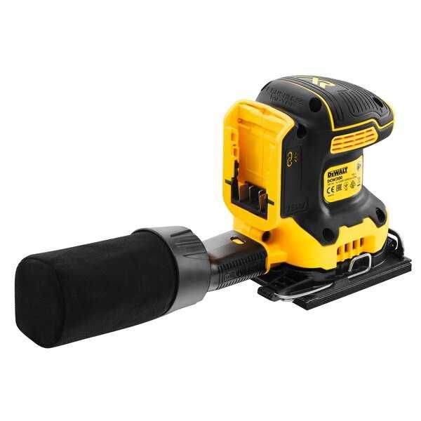 Виброшлайф DeWalt DCW200N, 18V