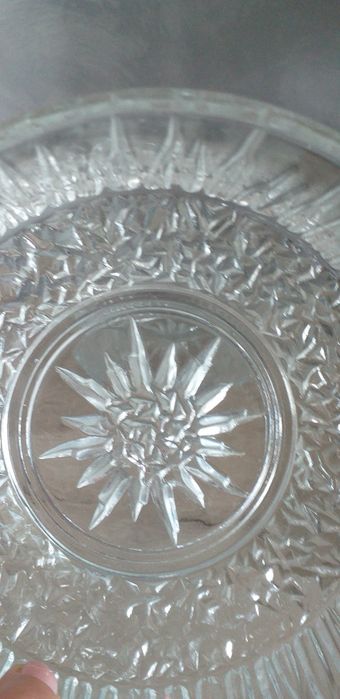 Set 2 boluri din sticlă groasă