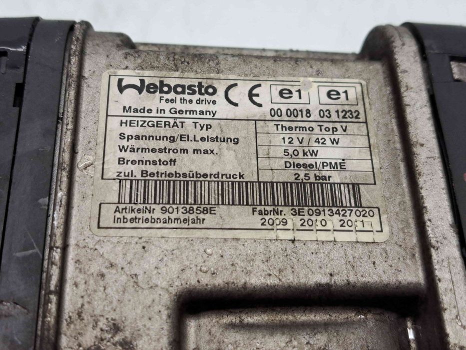 Webasto Volkswagen Touran (1T1, 1T2) [Fabr 2003-2010] Facelift 1K0815