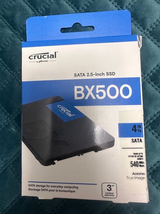 SSD Crucial BX500 4 TB.