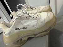 Balenciaga Triple S clear sole autentici