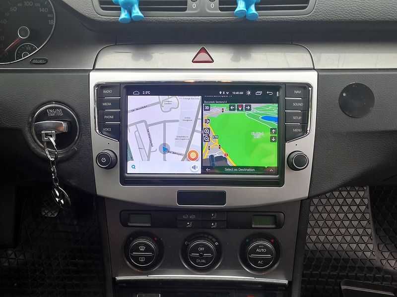 Navigatie VW Passat B6 B7 CC Audiosources MIB886P4, Android, Carplay