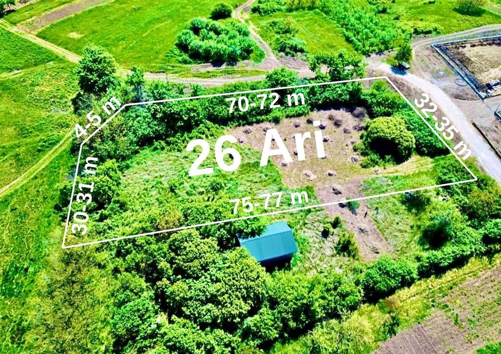 Teren intravilan de vânzare – 26 ari, priveliște superbă!