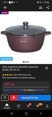 Oala ceramica 28 cm