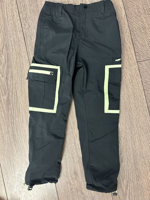 Черные штаны новые размер 116 с подкладкой