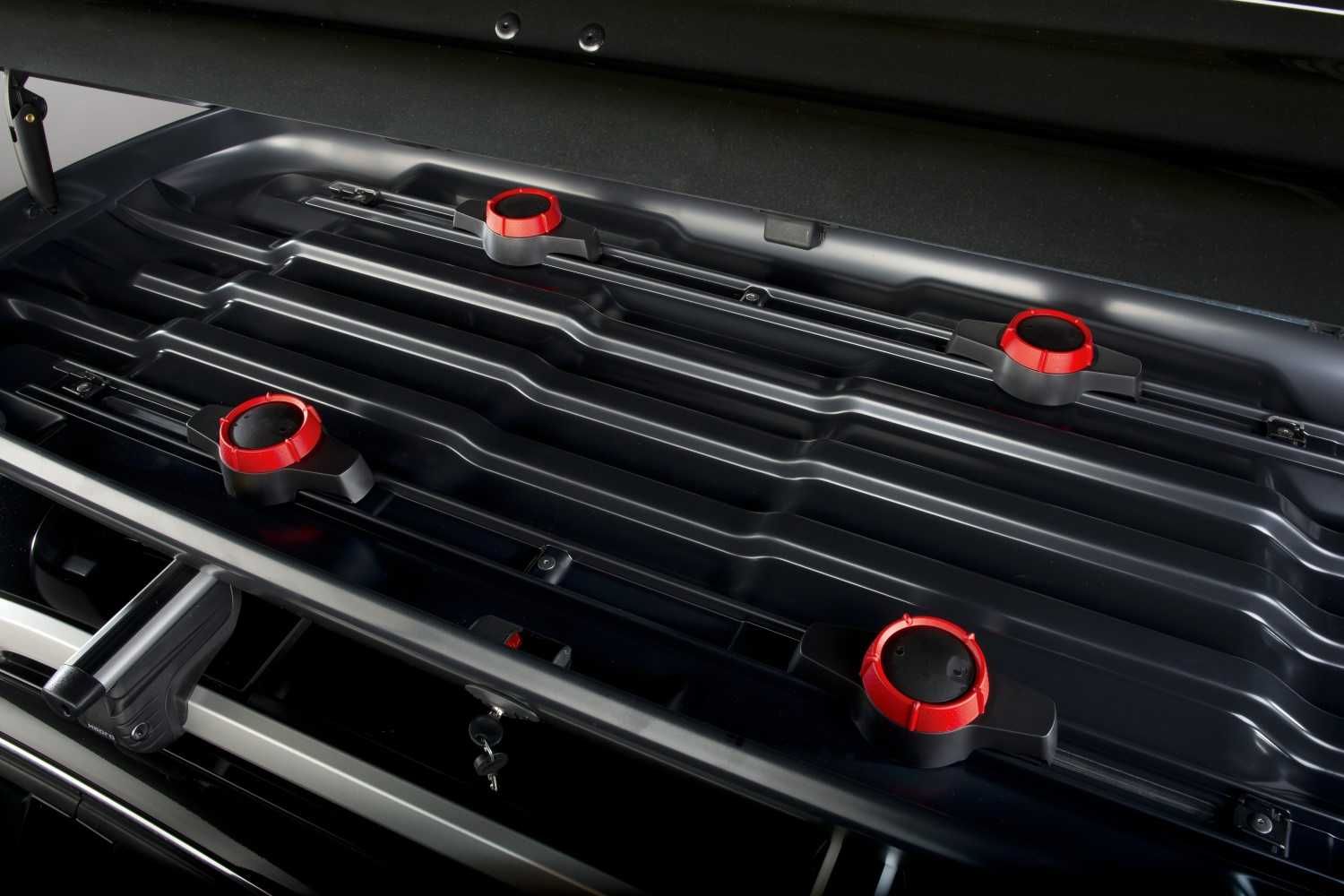 Багажник тип автобокс HAPRO Traxer 6.6 Anthracite - черен мат