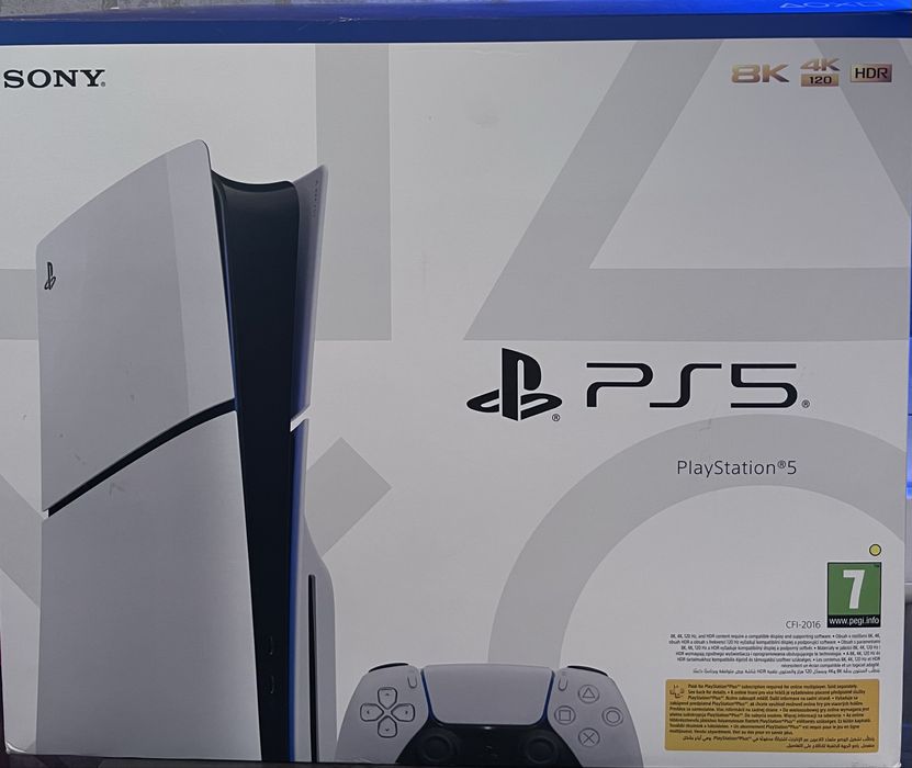 PlayStation 5 Slim Disk Edition (CFI-2016) + 1 КОНТРОЛЕР+ИГРА ПОДАРЪК!