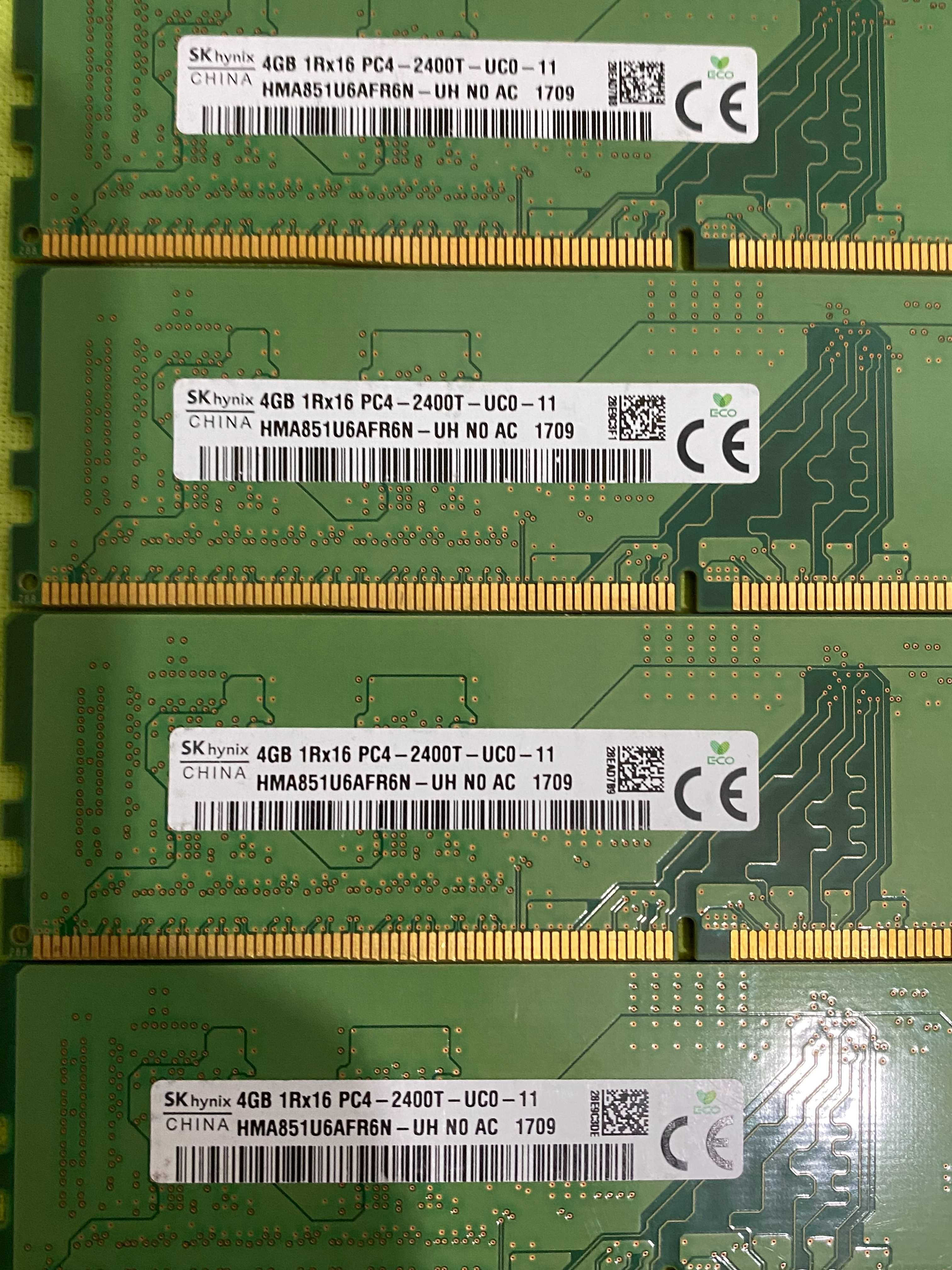 memorii ram ddr4 -2400mhz , 16GB (4X4 GB )