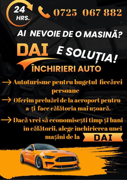 Închirieri  auto Dai