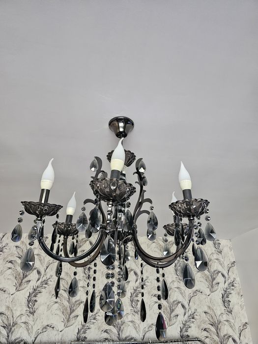 Candelabru din sticla