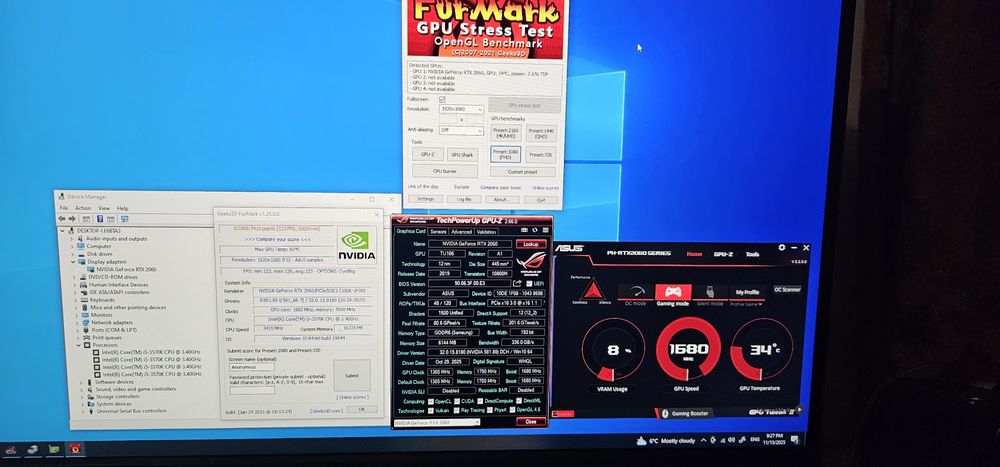 Placa video ASUS  RTX 2060 Phoenix 6GB GDDR6 192-bit LA 510 RON
