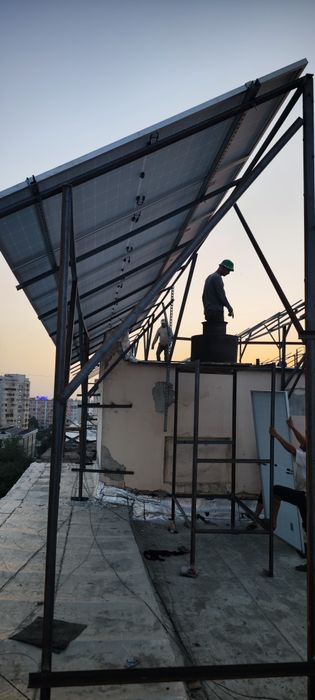 Установка солнечных панелей под ключ и ремонт