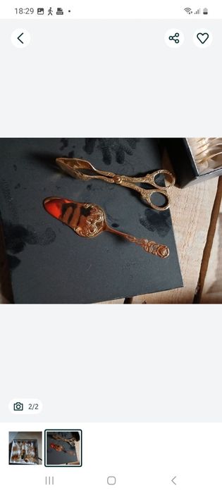 Tacâmuri Set lingurițe,furculițe aurit