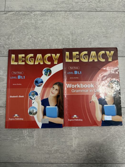 Legacy B1.1 учебник и учебна тетрадка