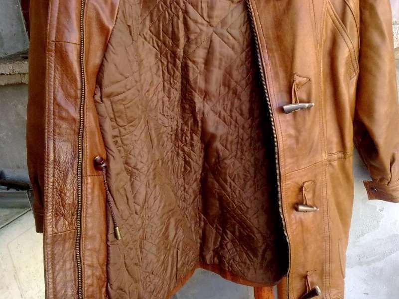 Дамско палто естествена кожа