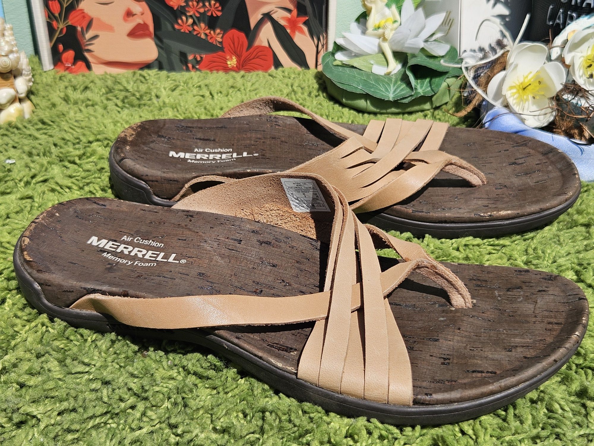 Merrell чехли естествена кожа N38