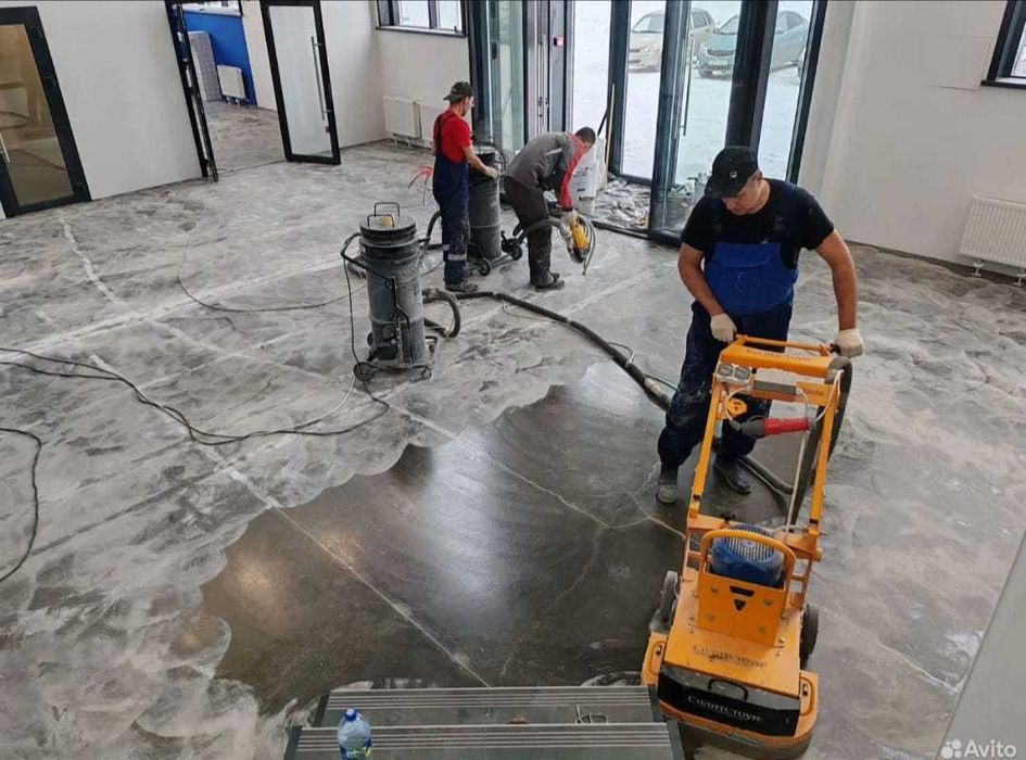 Услуга Шлифовка бетонного пола