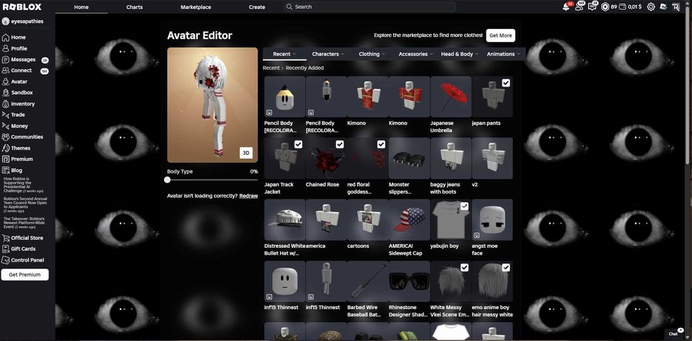 Roblox аккаунт | 12 Limited | 46k+тотал | Voice Chat 17+ | 2019 Года