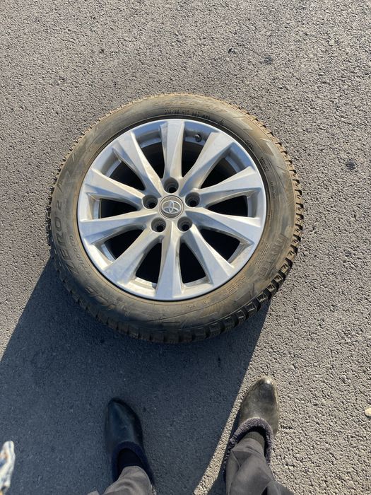 Зимный баллон с диской