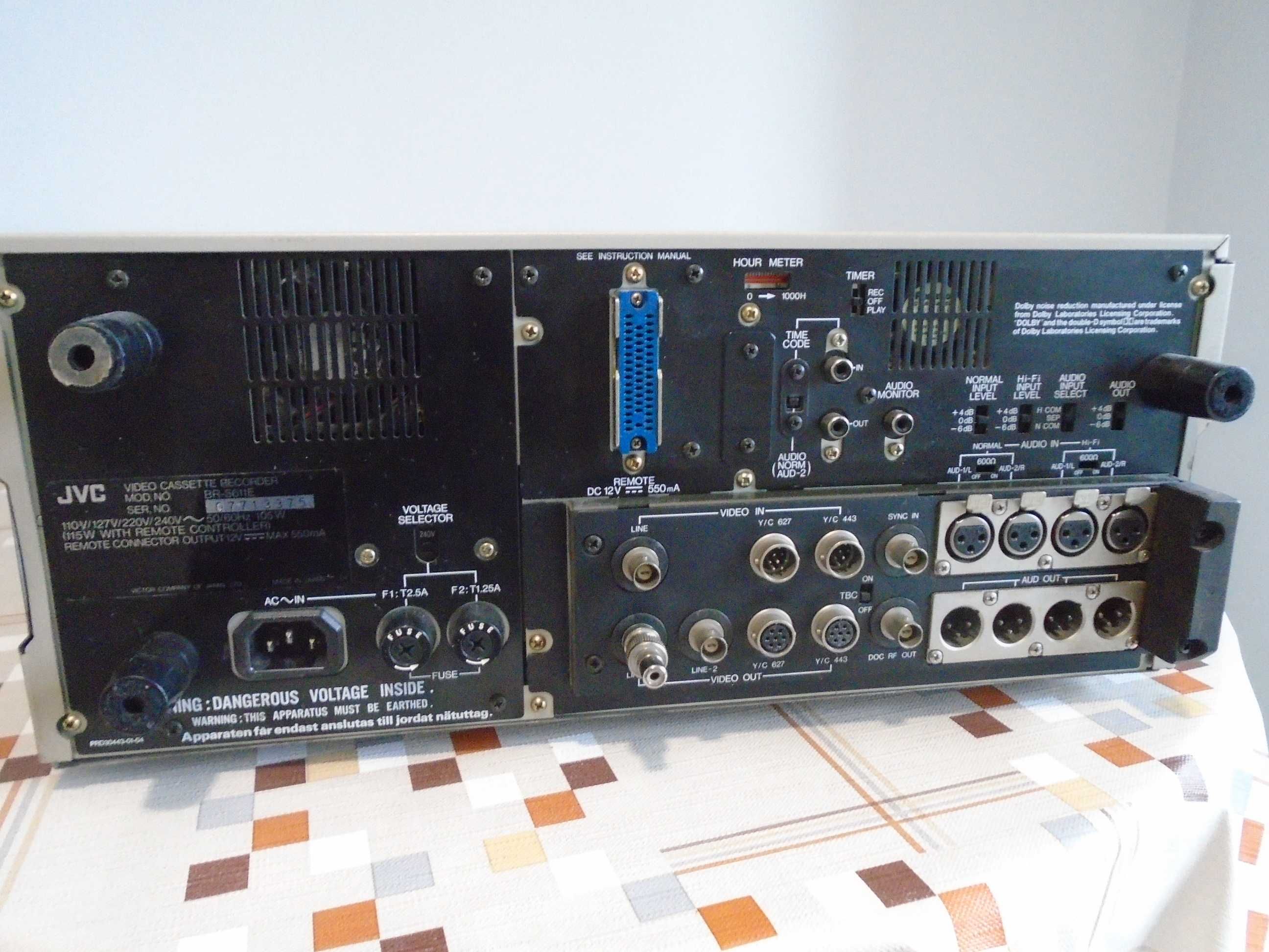 S-VHS JVC Br-s611e