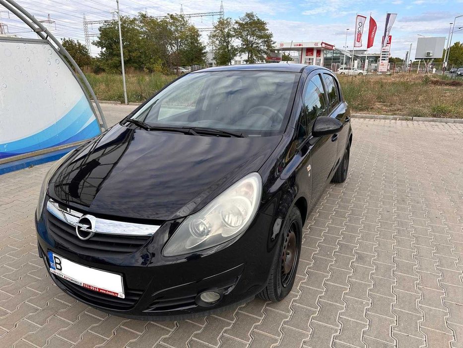 Opel Corsa, 1.2L, Benzina, Negru, 82800 km, 2010, Unic proprietar