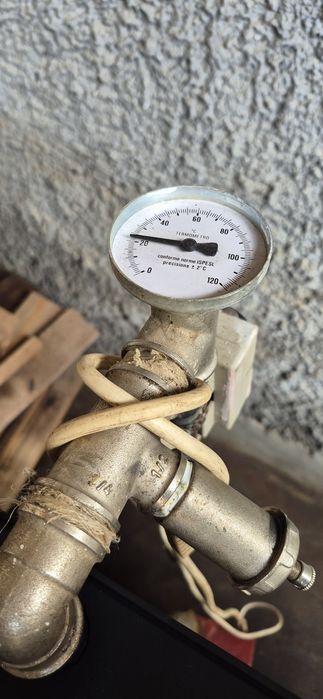 Камина с фурна и водна риза Прити