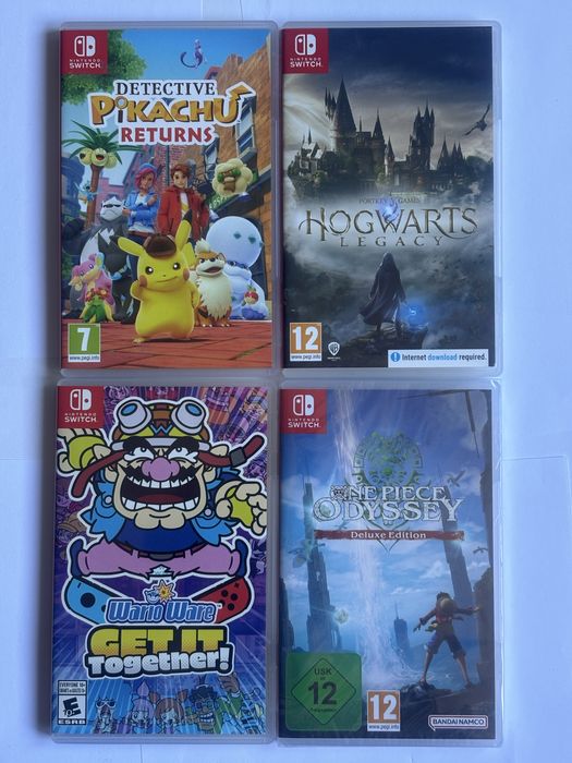 Wario  Pokemon one piece Hogwarts Nintendo Switch