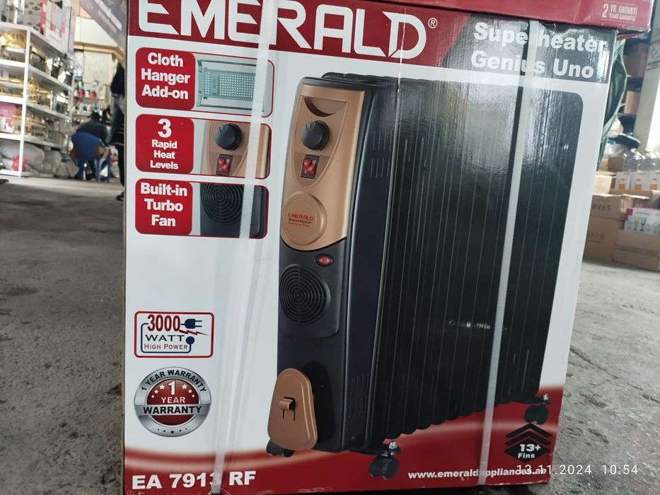 Масляный обогреватель Emerald. Оригинал Дубай .

Купить сейчас
В корзи