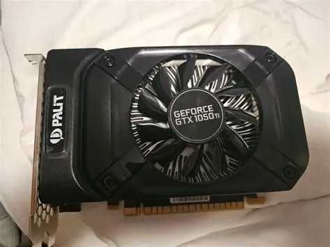 Видеокарта GTX 1050 Ti