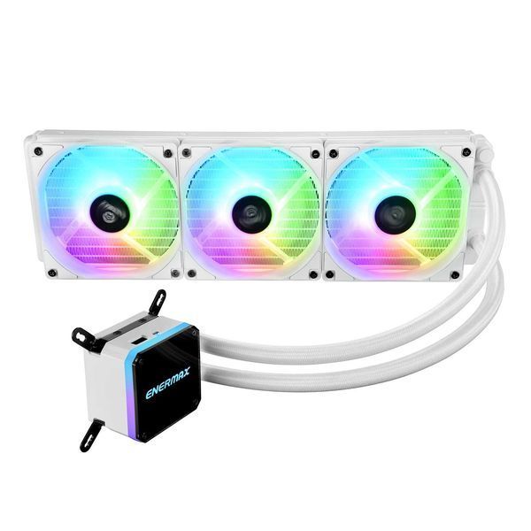 [AM4] Водно Охлаждане охладител Enermax Liqmax III RGB 360mm AOI WH