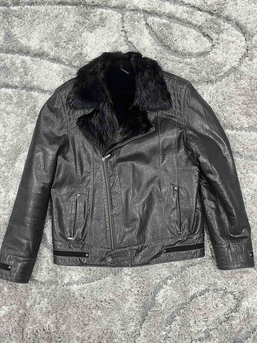 Мъжко яке естествена кожа L размер