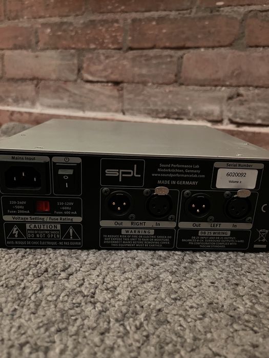 Vand volum controler SPL Volume 2
