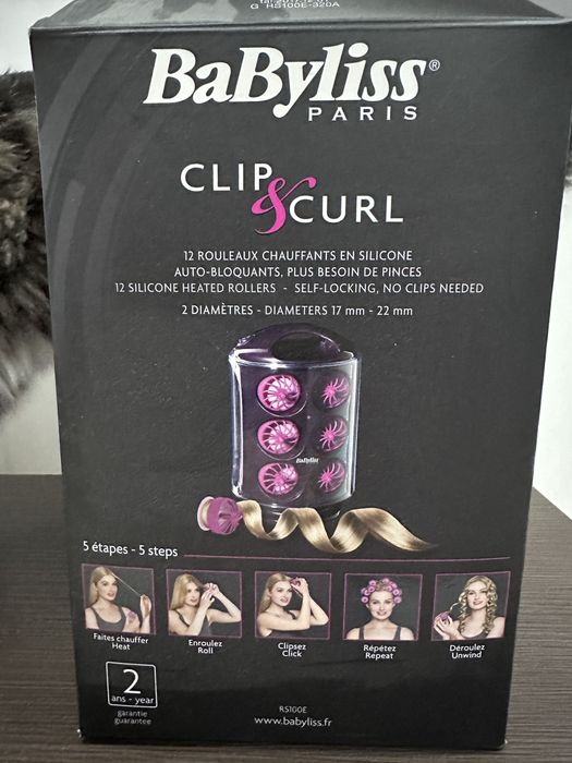 Bigudiuri babyliss clip and curl