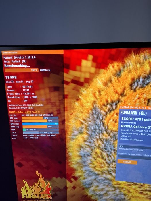 PC Gaming i5 10400F GTX 1660 TI