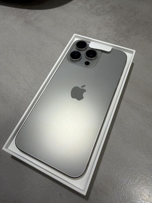 iPhone 15 Pro Max 256GB – Natural Titanium – IMPECABIL!