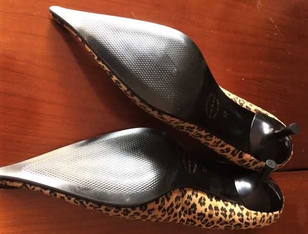 Pantofi LEOPARD din piele naturală întoarsă_brand TINTORETTO_Italia