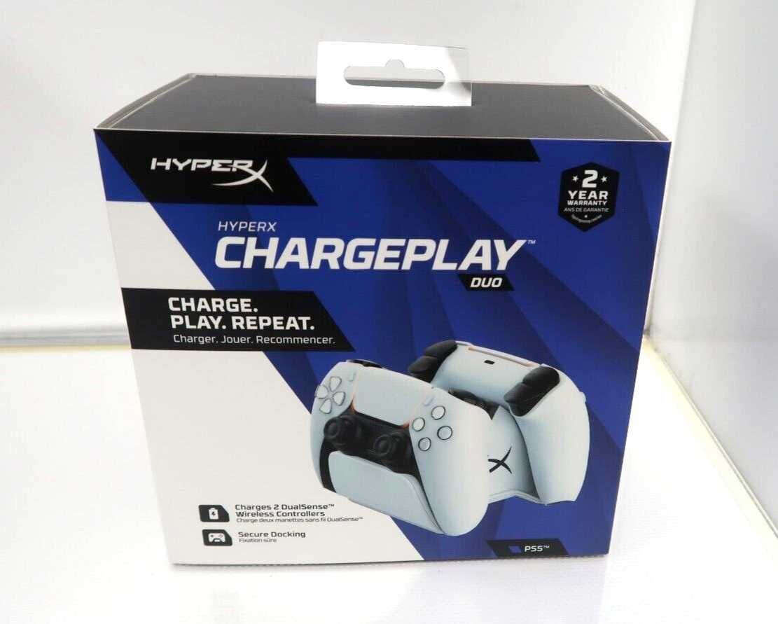 HyperX ChargePlay Duo зарядное устройство для геймпадов PS5 новое.