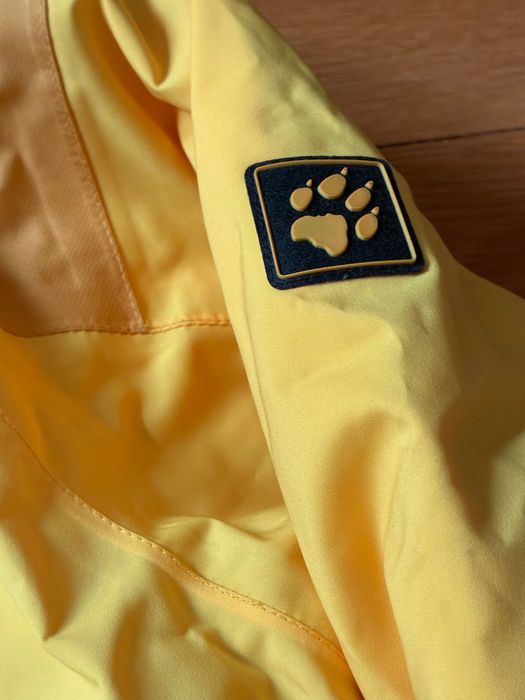 Ски яке Jack Wolfskin XLL - гъши пух + TEXAPORE, неползвано, жълто
