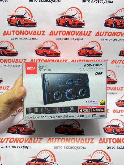 ACV ADX-211BM DSP магнитофон | Рассрочка by Teyes 6–24 oy