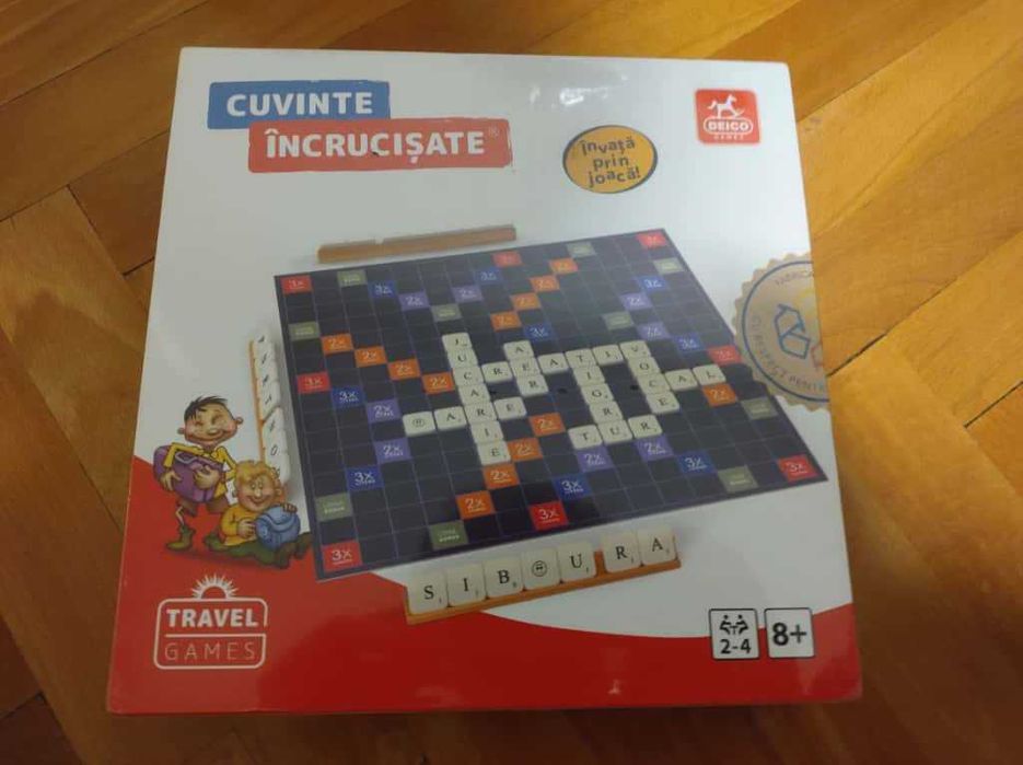 Joc de invatare copii - Cuvinte Incrucisate x 2 bucati (1 sigilat,nou)