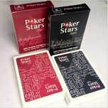 Карти супер пластик за игра Poker stars /Texas Hold 'em казино размер