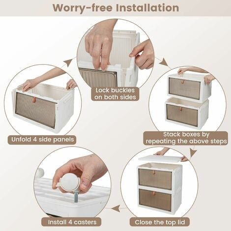 Шкаф пластиковый складной