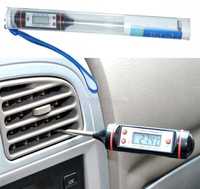 Дигитален термометър със стоманена сонда-шиш от -50 °C до +300°C