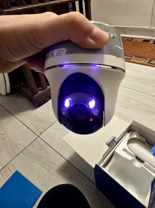 Reolink Go Series G440, 8MP, 4K, 4G LTE, alimentata cu energie solara