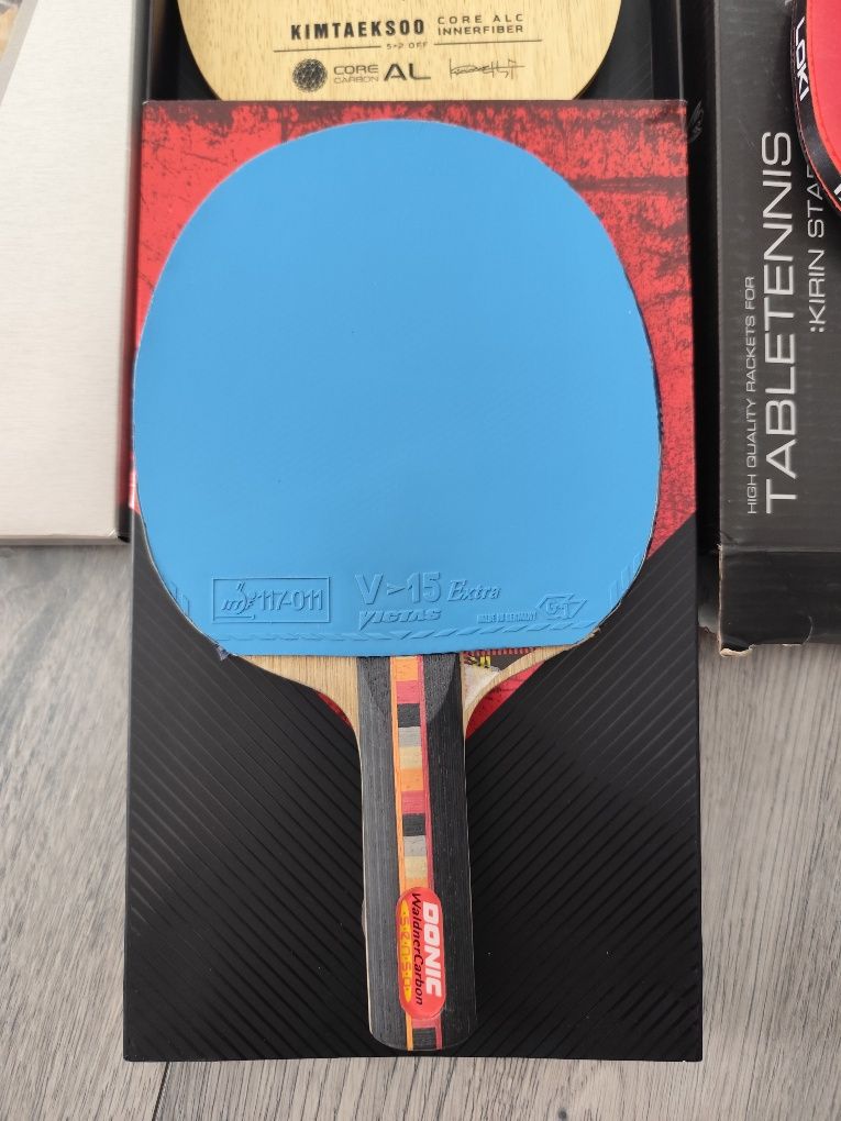 Waldner Senso Carbon + Victas V15 Extra