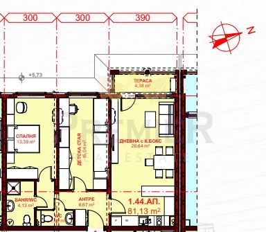 Продава се Тристаен апартамент в Свети Влас - 103 кв.м за 1857 €/кв.м - Снимка #1