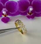 Inel din aur de 18K cu diamante naturale 0.60 ct cu certificat