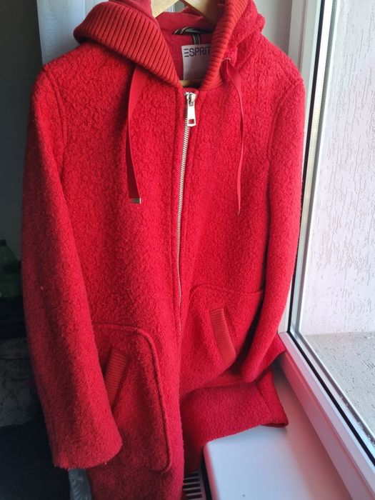 Palton 57% lana boucle