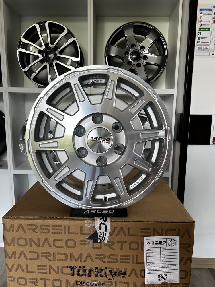 Jante ARCEO 6X130 de greutate R16 Mercedes Sprinter Volkswagen Crafter